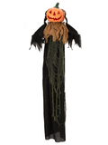 Halloween Figur Kürbiskopf, animiert 115cm